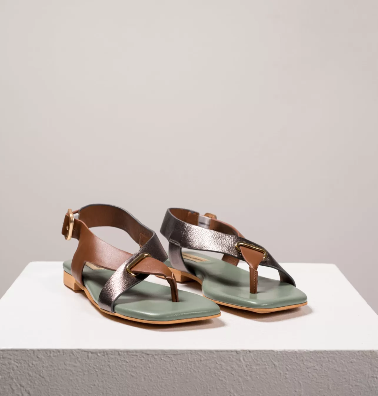 Daniella Lehavi Allen Buckle Sandals