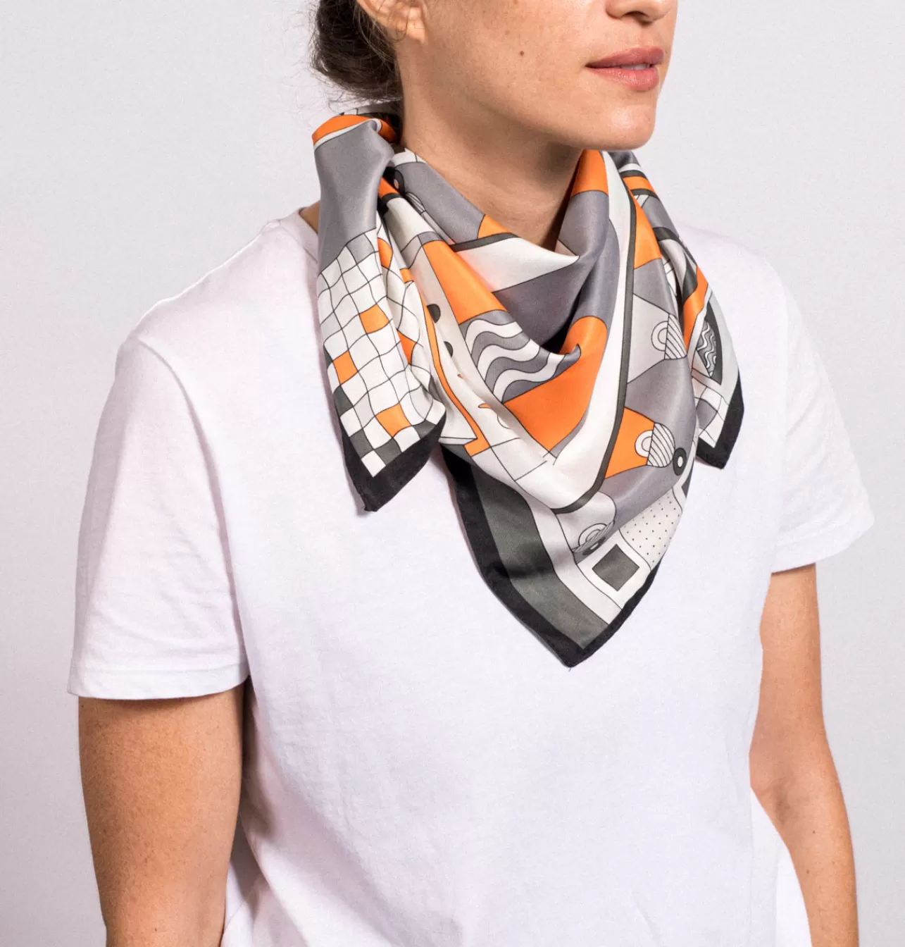 Daniella Lehavi Geo Landscape Scarf