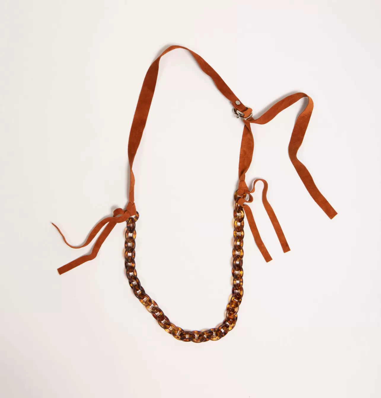 Daniella Lehavi Long Beaded Leather Necklace