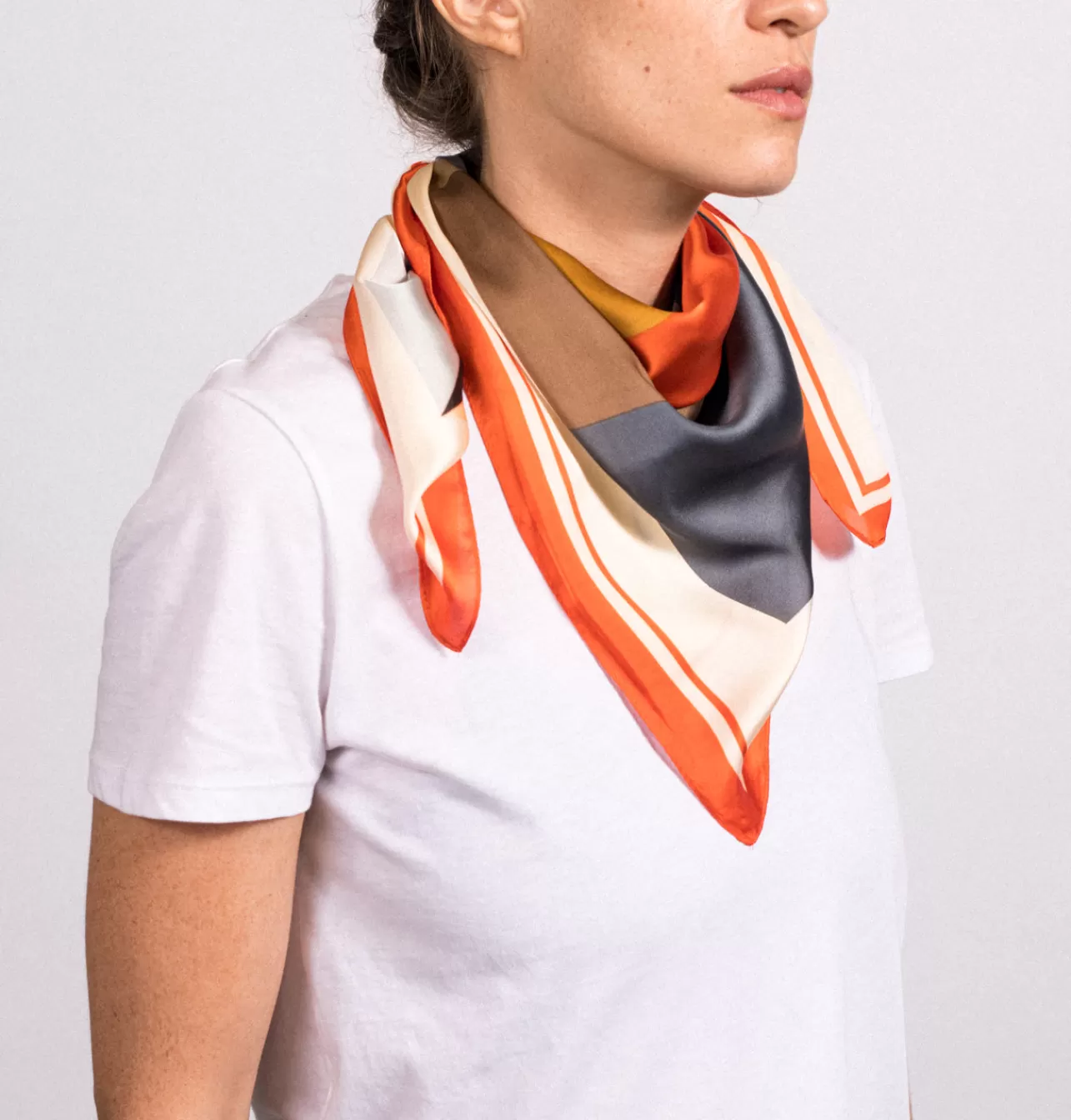 Daniella Lehavi Multi Block Printed Scarf